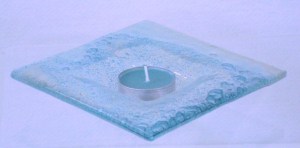 small candle dish